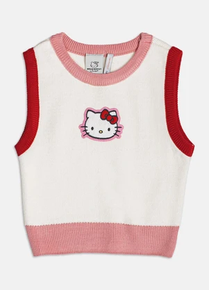 Authoria - Top de Tricot da Hello Kitty  Pérola - AUTHORIA
