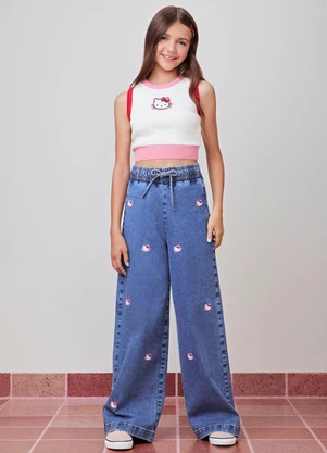 Authoria - Top de Tricot da Hello Kitty  Pérola - AUTHORIA
