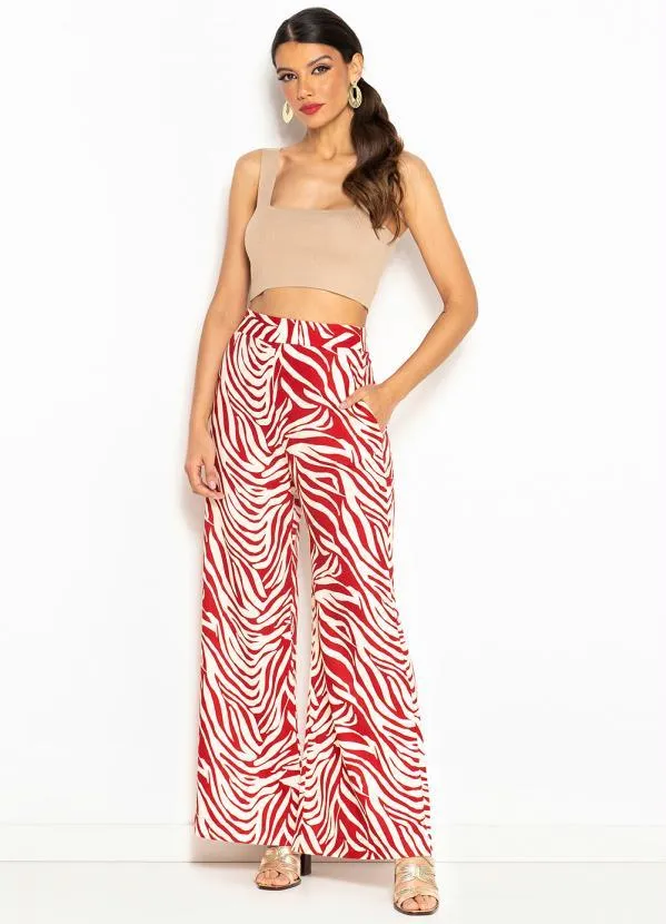 Maria Filó - Top de Tricot Decote Quadrado Bege 3