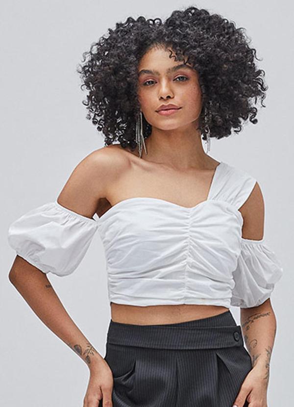 Authoria - Top de Uma Alça Off White Off White 1