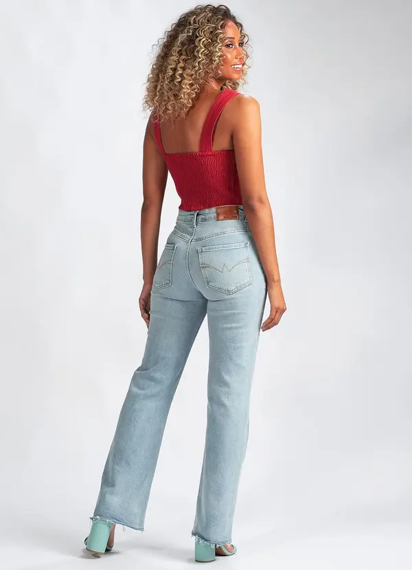 Animale Jeans - Top em Malha Vermelho 4
