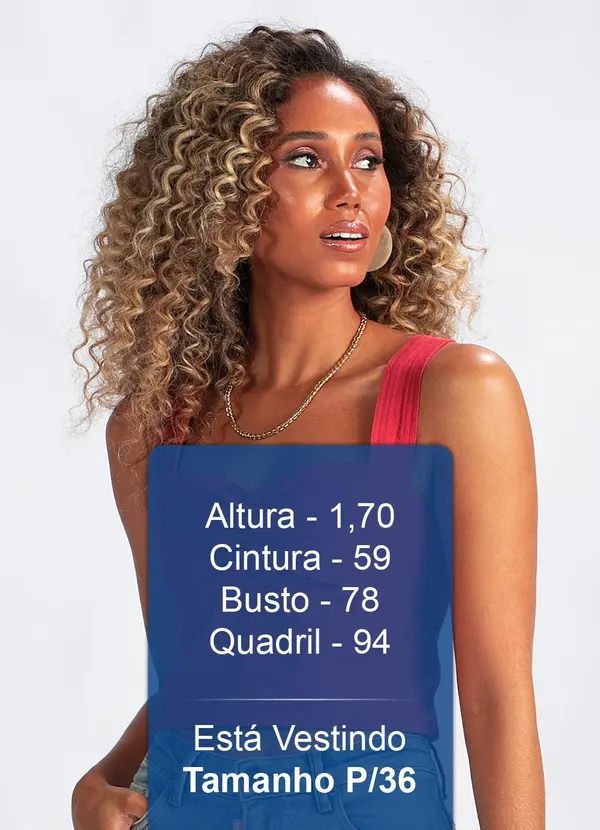 Animale Jeans - Top em Malha Vermelho 5