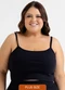 Just Basic - Top em Ribana Básico Preto - variação: Preto
