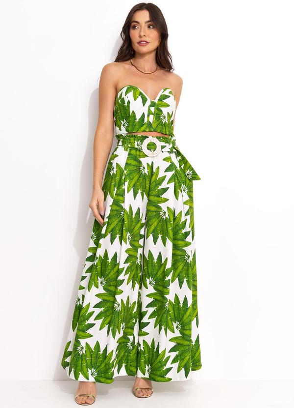 Farm - Top em Viscolinho Verde 3