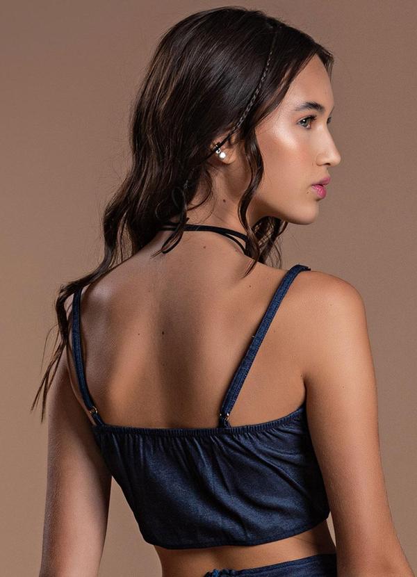 Choyee - Top Faixa com Alças Azul 2