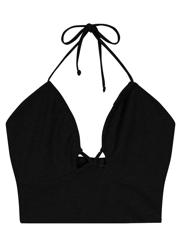 Endless - Top Feminino de Alça Preto 5