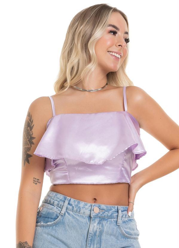 Up Close - Top Feminino Stella Lavanda 1
