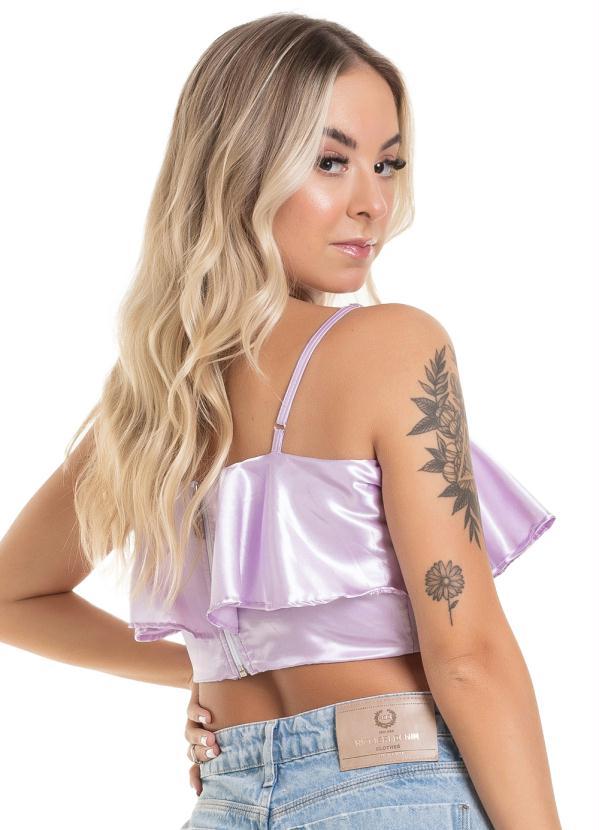 Up Close - Top Feminino Stella Lavanda 2