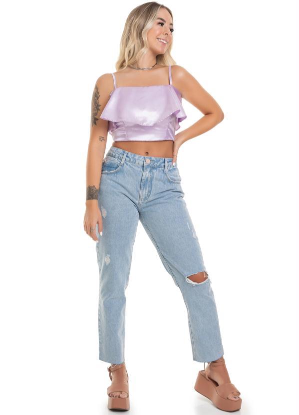 Up Close - Top Feminino Stella Lavanda 3