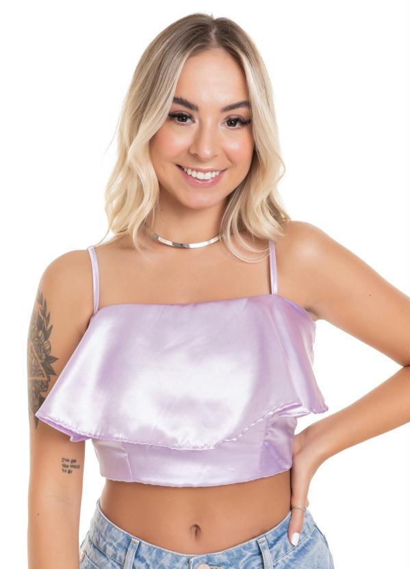Up Close - Top Feminino Stella Lavanda 5