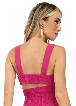 Endless - Top Linho Strong Rosa - ENDLESS