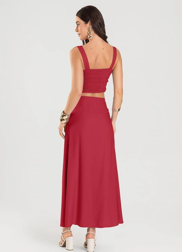 Dianna - Top Liso Feminino Vermelho 4