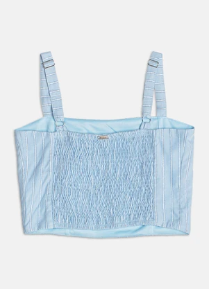 Authoria - Top Listrado  Azul - AUTHORIA