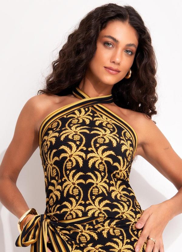 Farm - Blusa Cropped Preto