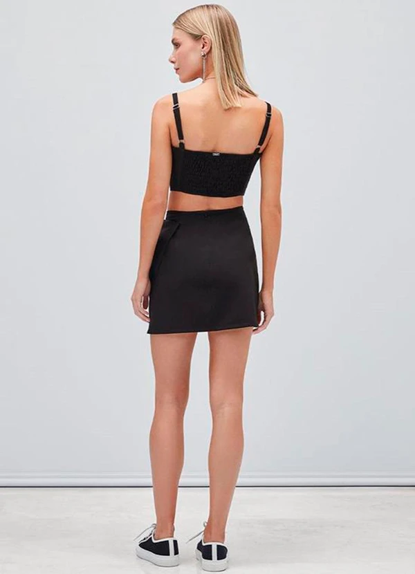 Authoria - Top Preto de Alfaiataria Preto 4