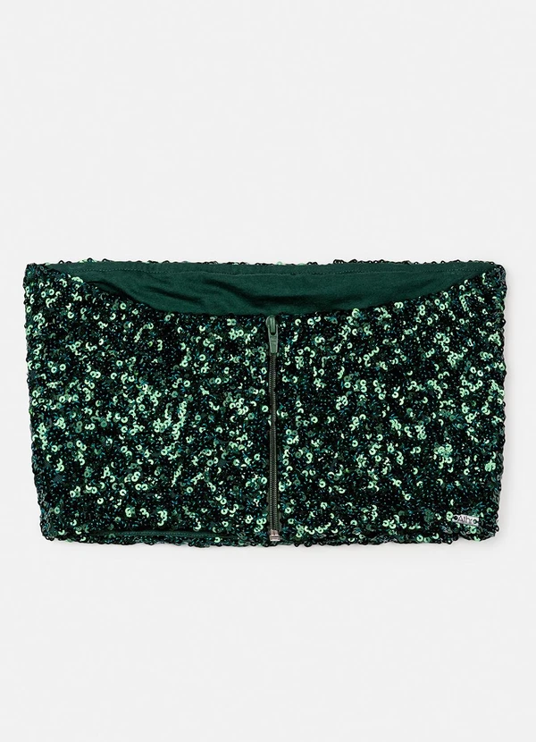 Authoria - Top Reto Verde de Paetê Verde 6