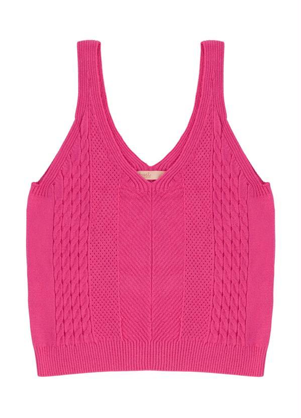 Angel - Top Tricot Rosa