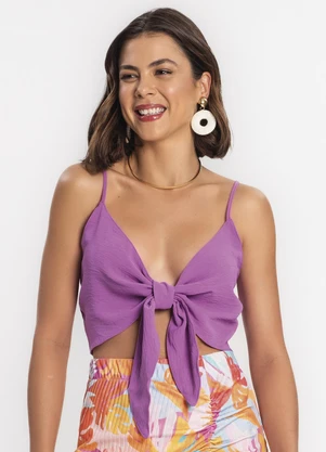 Rovitex - Top Feminino em Air Flow Roxo - ROVITEX
