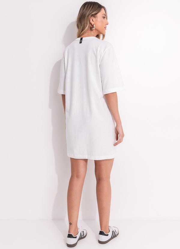 Colcci Jeans - Vestido Colcci Jeans Branco 4