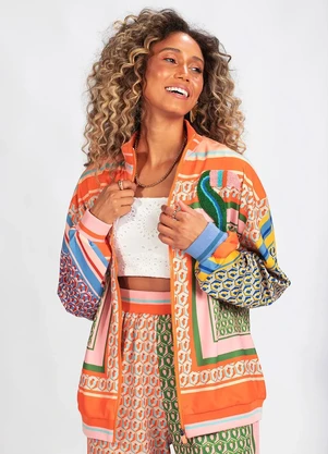 Farm - Bomber Poliflex Mania de Caju Mix Laranja - FARM