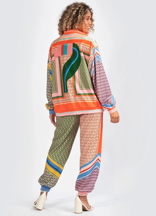 Farm - Bomber Poliflex Mania de Caju Mix Laranja 4