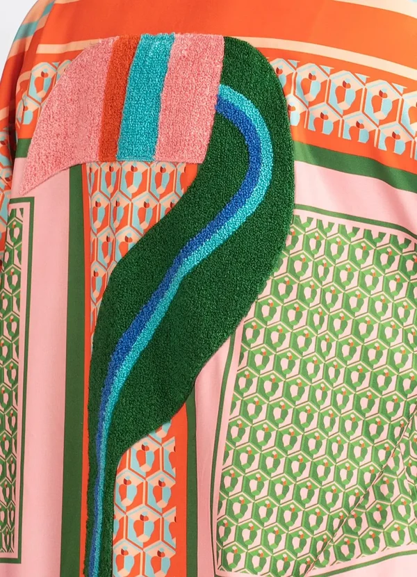 Farm - Bomber Poliflex Mania de Caju Mix Laranja 6