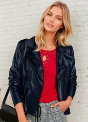 Casaco Azul Marinho em Cirr