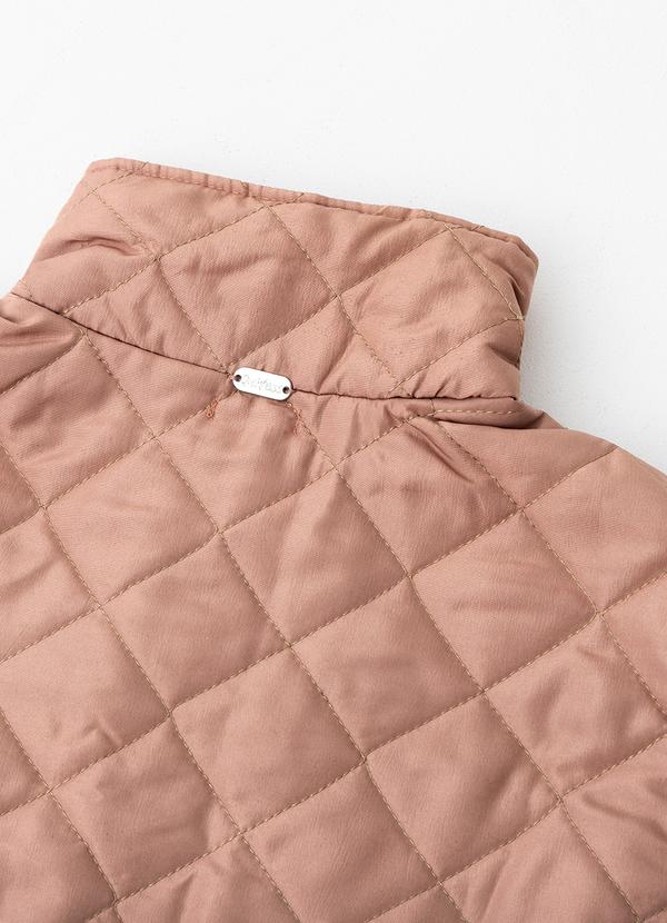 Quintess - Casaco Bege com Botões de Pressão 7