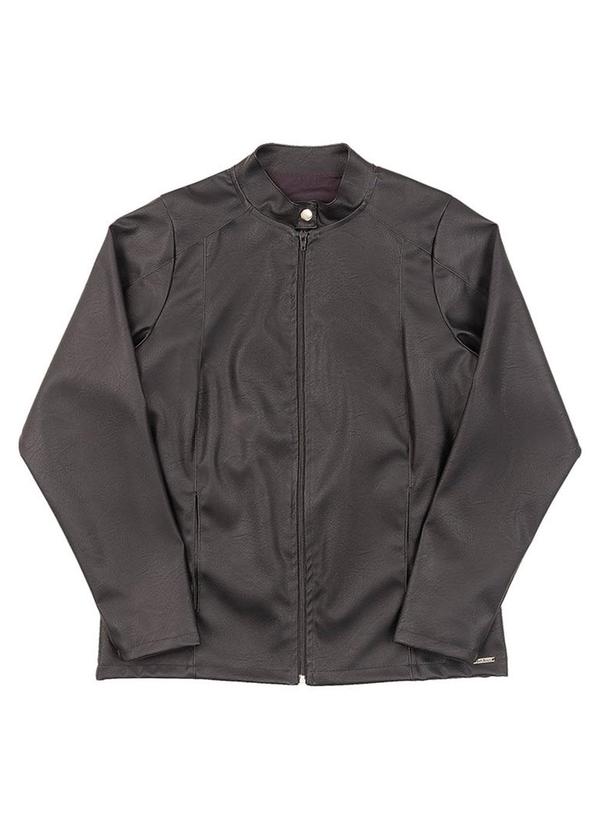 Soft Bonni - Jaqueta Adulto em Courino Preto