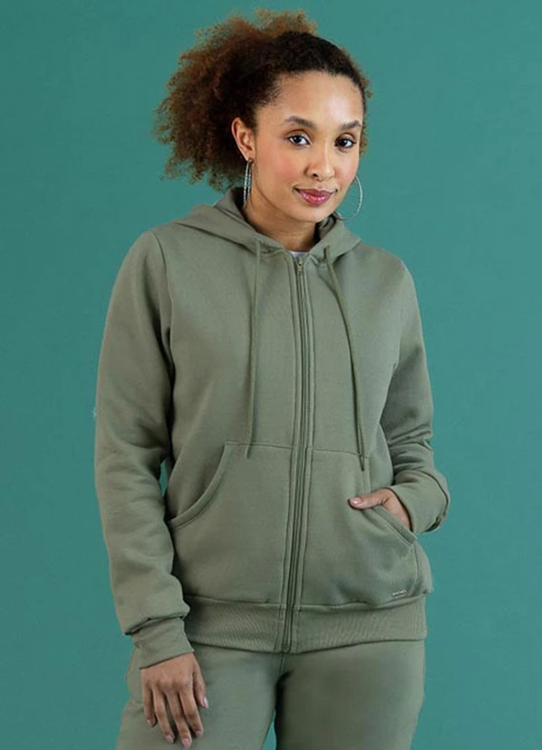 Soft Bonni - Jaqueta Adulto Verde Azeite