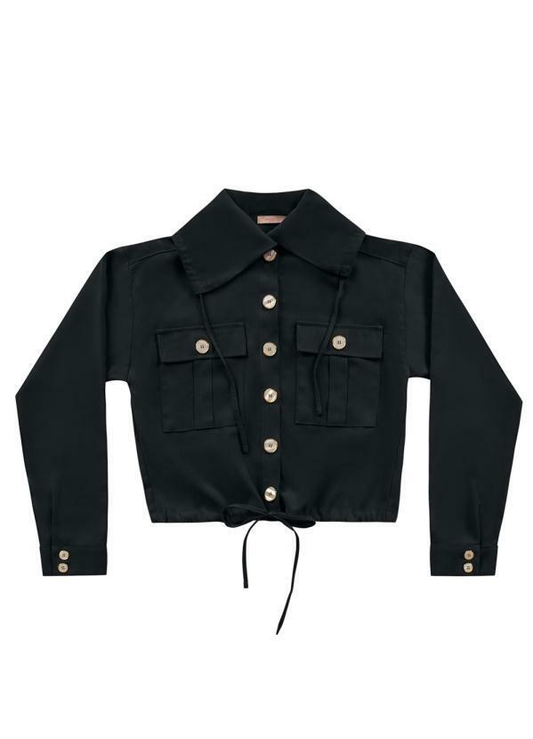 Angel - Jaqueta Alfaiataria Preto