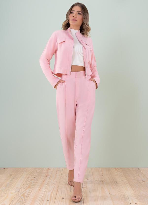 Angel - Jaqueta Alfaiataria Rosa 3