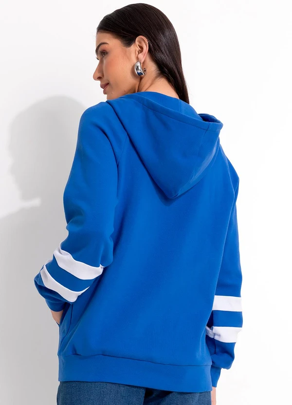 Quintess - Jaqueta Azul em Molecotton 2