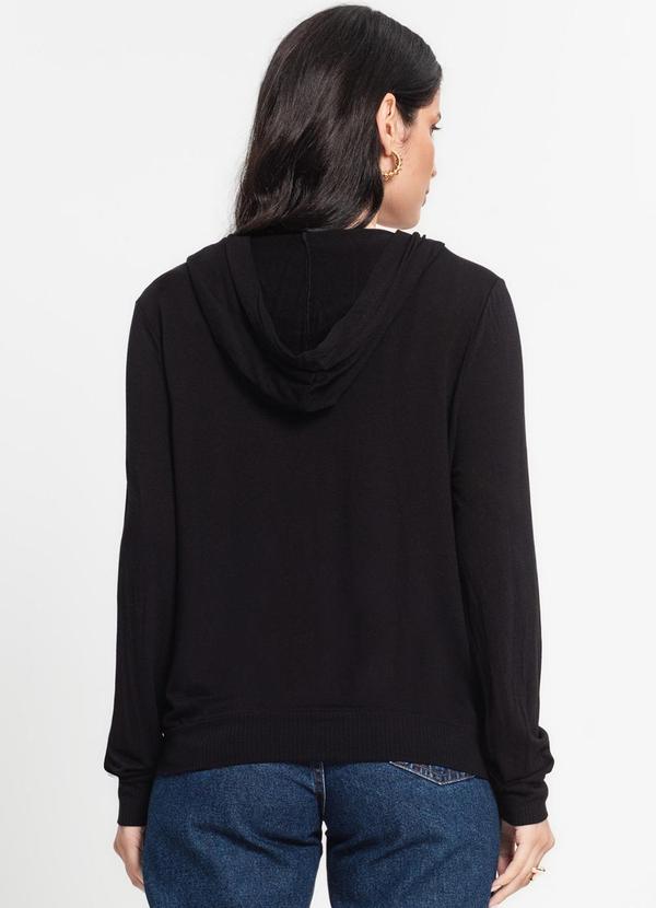 Rovitex - Jaqueta Básica Feminina Preto 2