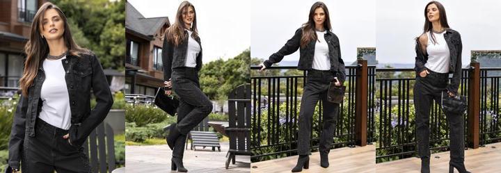 Jaqueta Black Stone em Jeans