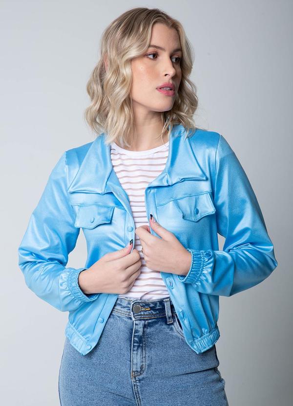 Misiss - Jaqueta Bomber Any Azul