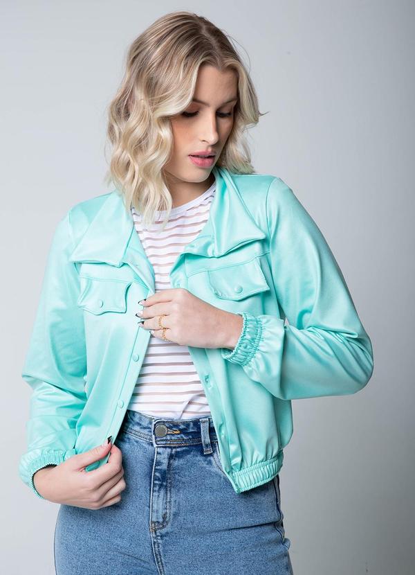 Misiss - Jaqueta Bomber Any Verde