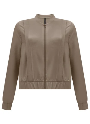 Jaqueta Moletom Jaqueta Lunender Lunender Jaqueta Bomber Com Zíper