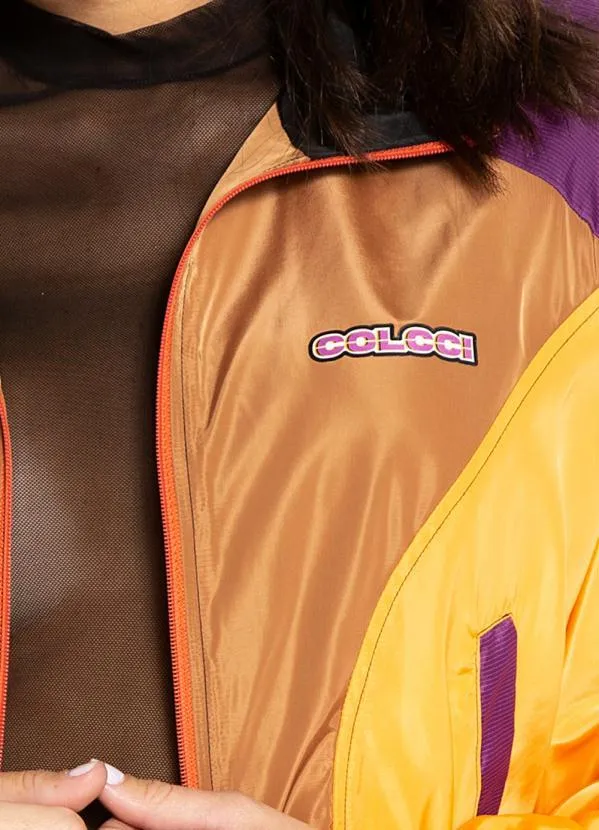 Colcci - Jaqueta Bomber em Tactel Amarela 6