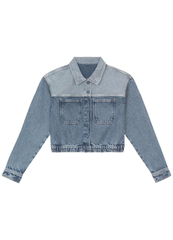 Enfim - Jaqueta Bomber Jeans Azul 3