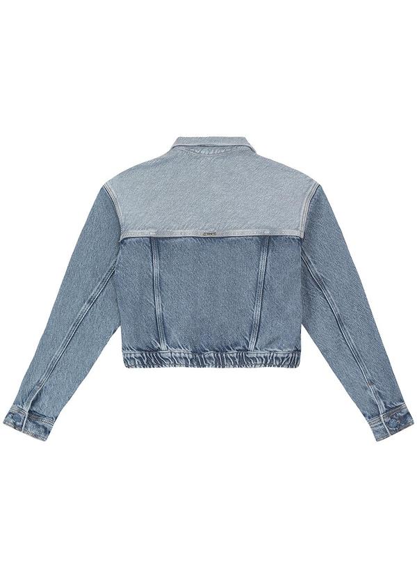 Enfim - Jaqueta Bomber Jeans Azul 4