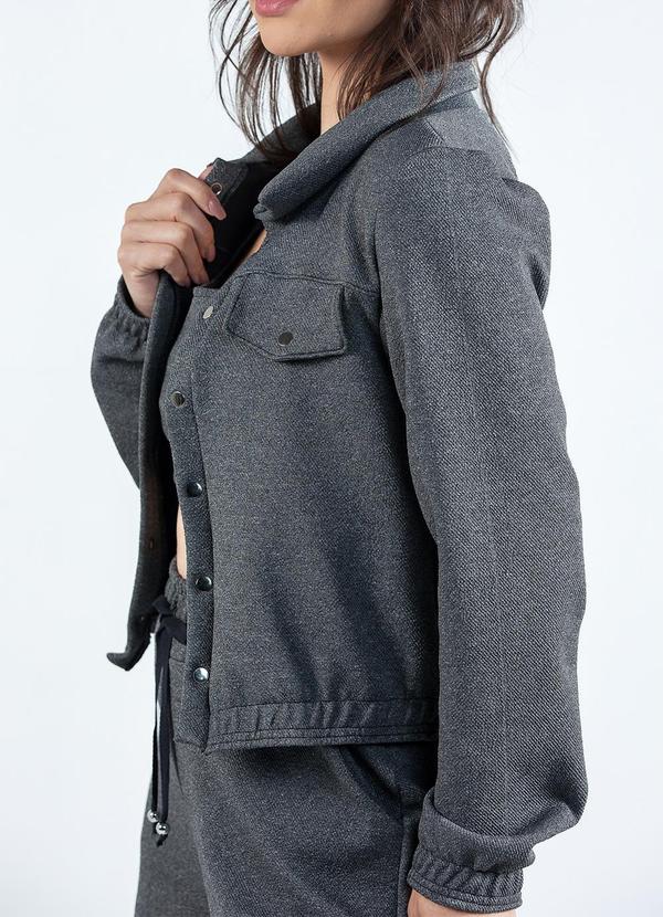 Misiss - Jaqueta Bomber Nika Cinza 5