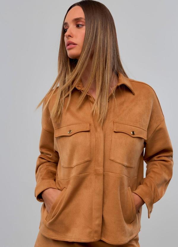 Carlota Costa - Jaqueta Camurça Marrom 3