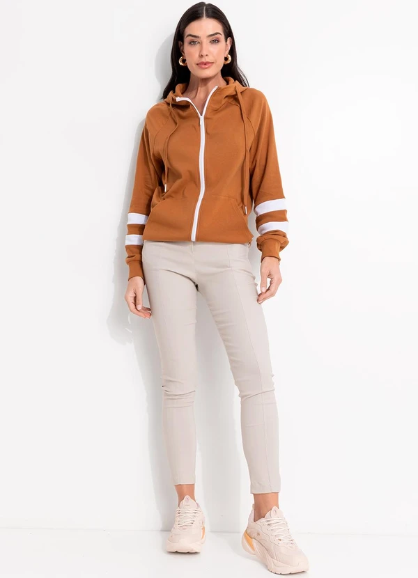 Quintess - Jaqueta Caramelo em Molecotton 3