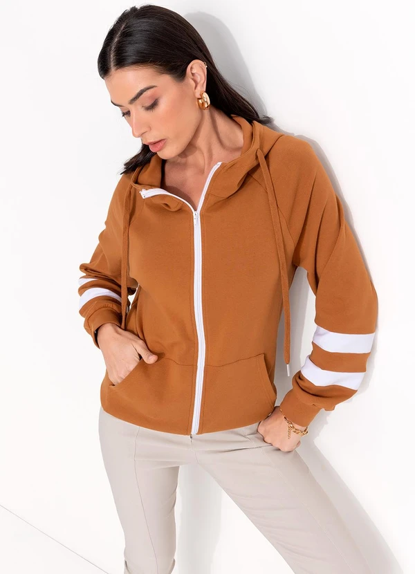 Quintess - Jaqueta Caramelo em Molecotton 7