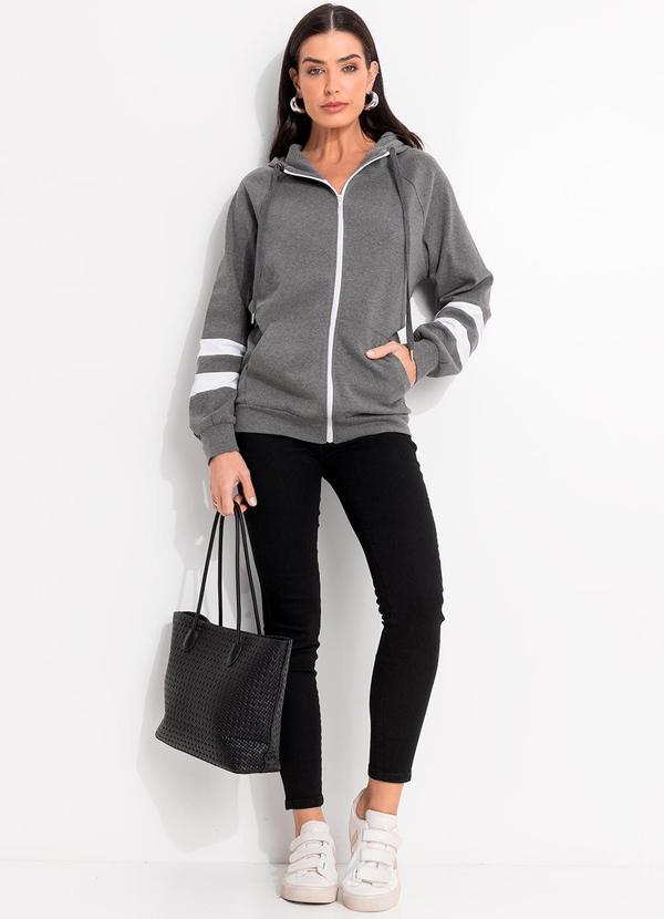 Quintess - Jaqueta Cinza em Molecotton 3