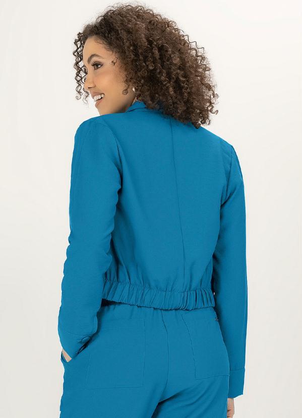 Angel - Jaqueta com Bolsos Azul 2