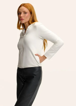 Endless - Jaqueta com Capuz Molecotton Bege - ENDLESS