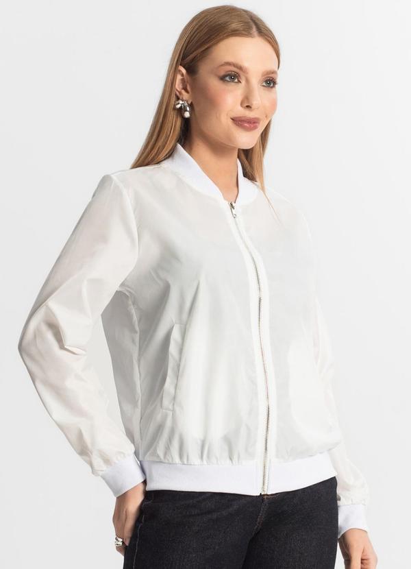 Rovitex - Jaqueta Corta Vento Atrativa Modas Branco 1