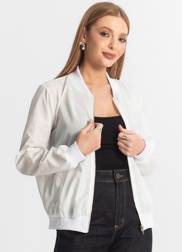 Rovitex - Jaqueta Corta Vento Atrativa Modas Branco 4